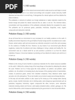 Download Pollution Essay  by arihant SN312114816 doc pdf