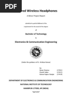 Download Infrared Wireless Headphones by Kumar R Ranjan SN31211623 doc pdf