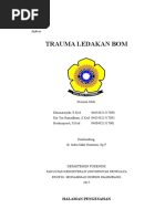 Download Referat Trauma Ledakan Bom by Khumaisiyah Dimyathi SN312116569 doc pdf