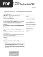 Download 10 Coisas Para Fazer Depois de Instalar o Xubuntu  Elias Praciano by Rassa Costa Alencar SN312122619 doc pdf