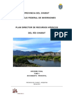 Plan Director de Recursos Hídricos Del Río Chubut PDF