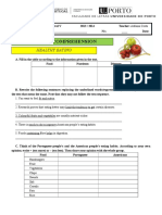 Reading Comprehension Worksheet