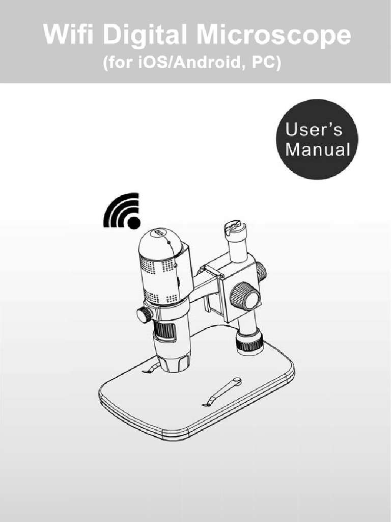Wifi Digital Microscope User's Manual | Icon (Computing) | Ios