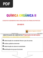 Quimica Orgânica II Preparação de Derivados