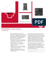 HP Bladesystem C-Class Enclosures: Family Data Sheet