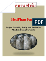 Project Feasibility Study and Evaluation-Hedphan Farm. Aj Chaiyawat Thongintr