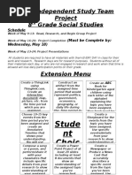 Student Learning Contract | PDF