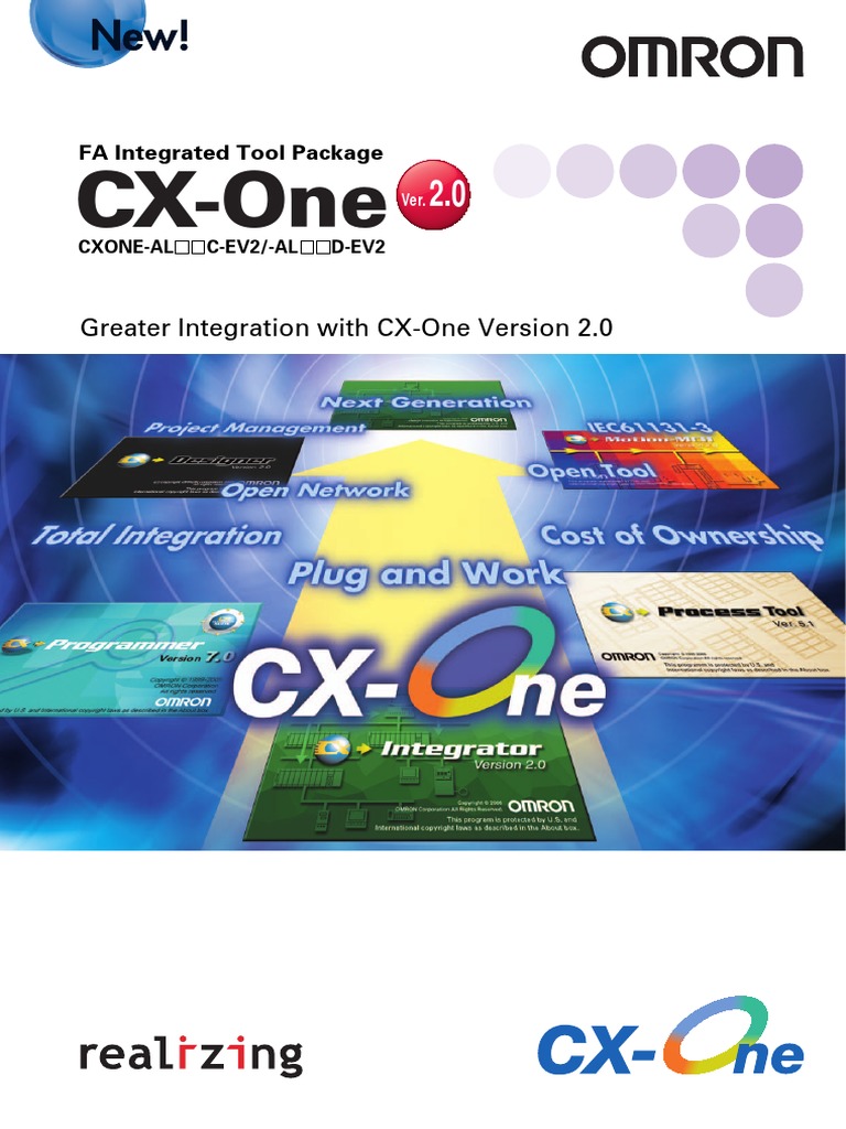 CX ONE V2.0 Funciones Microsoft Windows Software