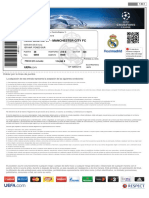 Entradas R.M. Manchester City