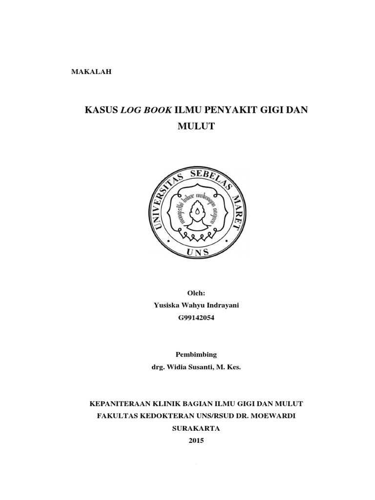 Makalah penyakit gigi dan mulut
