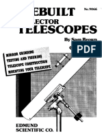Homebuilt Reflector Telescopes PDF
