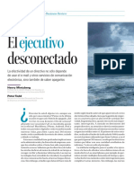 El Ejecutivo Desconectado PDF