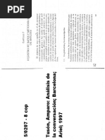 Tusón, Amparo Análisis de La Conversación (Capítulo 7)