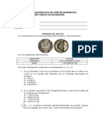 2 - Evaluación Diagnóstica MATEMÁTICA - 2°