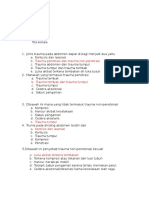 Soal Trauma Abdomen