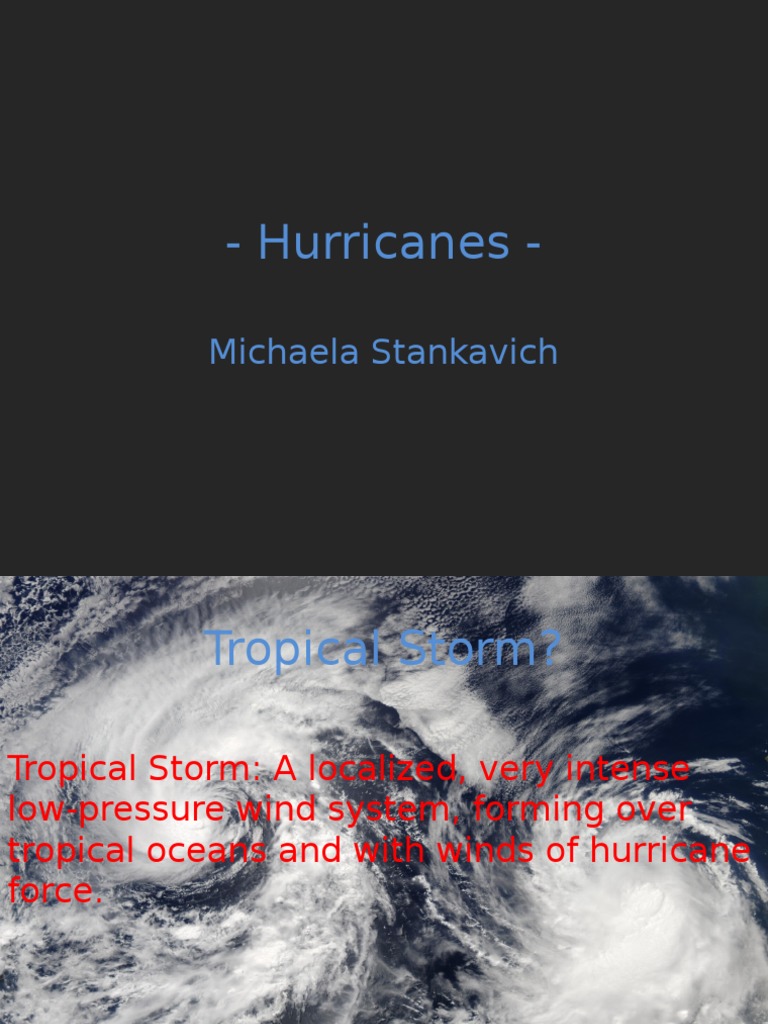Understanding Hurricanes: Facts & Impact | PDF