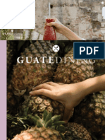 Colaboración en la revista Guatedining - Edición 30 - Abril 2016