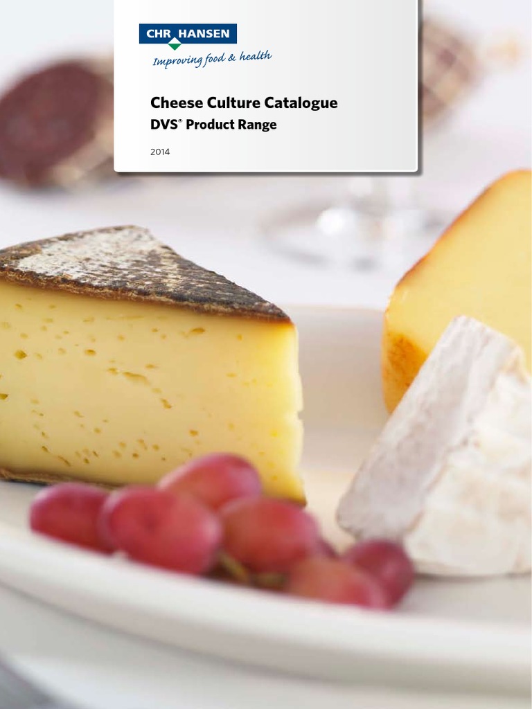2014 CHR HANSEN Cheese Culture Catalogue Cheese Dairy Products