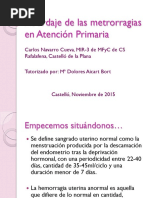 Abordaje de Las Metrorragias en Atencic3b3n Primaria Pdf1