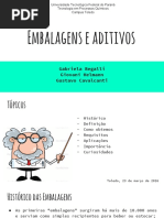 Embalagens e Aditivos