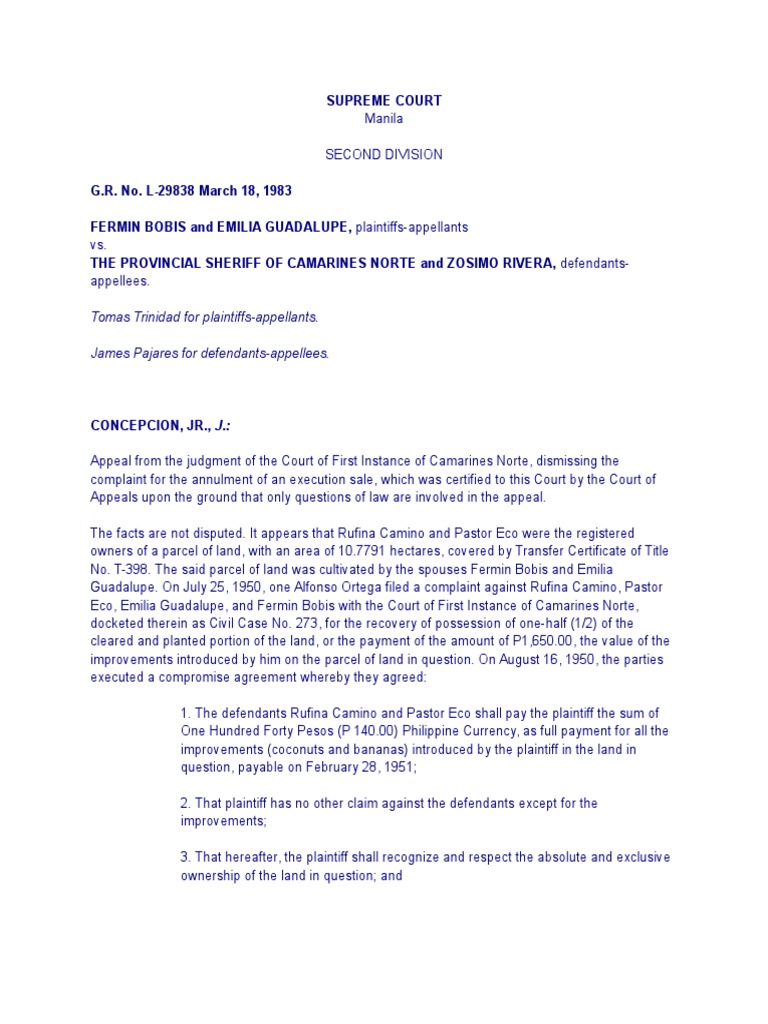 Supreme Court Ruling on Land Sale Dispute | PDF | Judgment (Law) | Fraud
