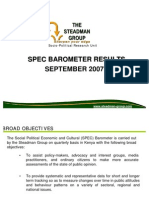 Leaked Steadman Poll September 2007