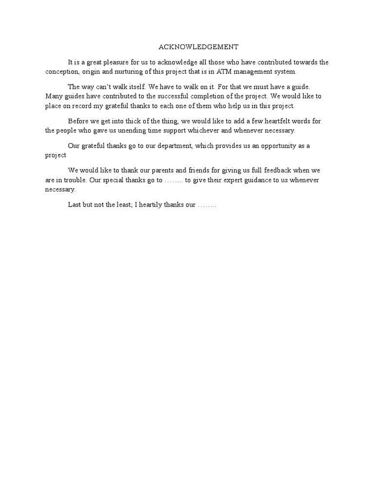 Project Report Atm System | PDF | Automated Teller Machine | Risk ...