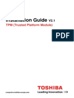 Installation Guide: TPM (Trusted Platform Module)