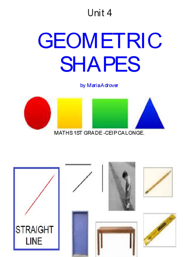 Geometric Shapes: Unit 4 | PDF