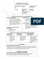 silent shake rainy day lesson plan