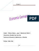 referat economia germaniei