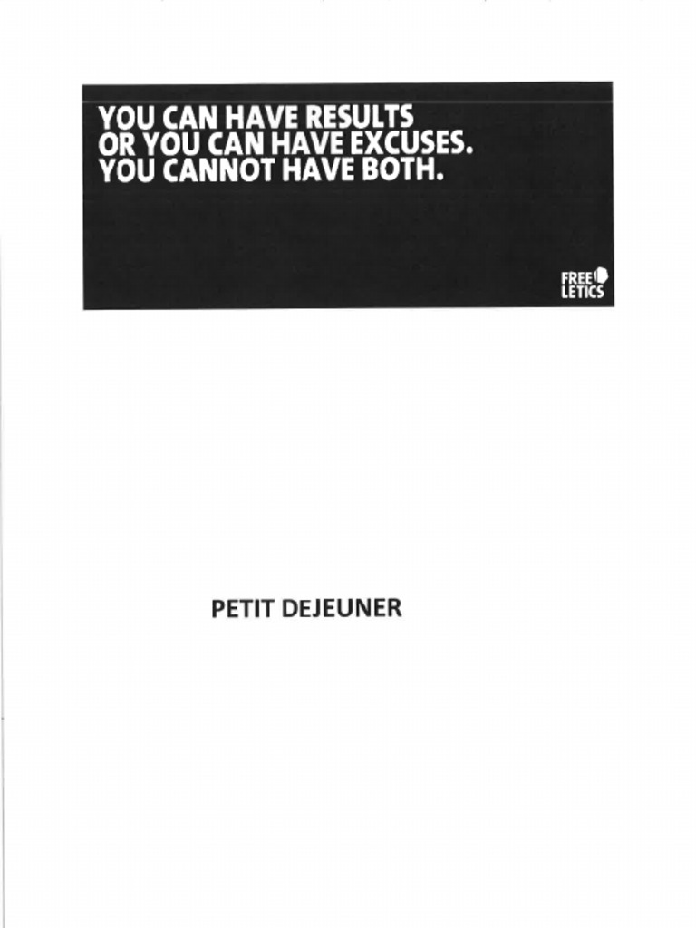 Guide Nutrition Freeletics PDF | PDF