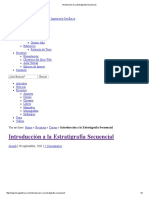 Introducción a La Estratigrafía Secuencial