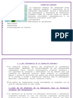 Formación Integral Triptico