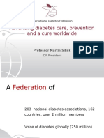Advancing Diabetes Care, Prevention and A Cure Worldwide: Professor Martin Silink