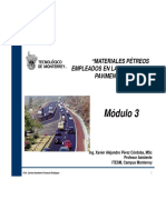 Modulo III Materiales Petreos