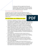 QUE ES NOM, Marco normativo de seguridad y salud en el trabajo