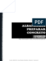Albañileria Preparar Concreto