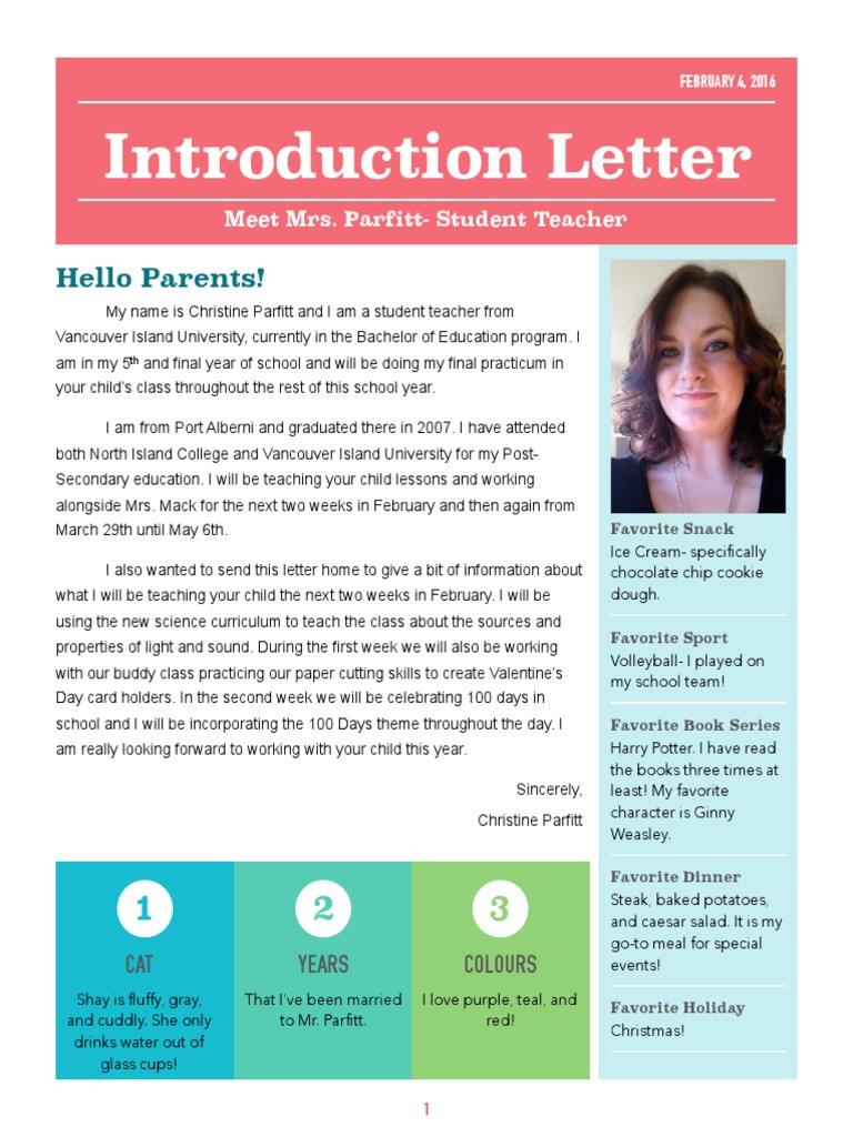 Meet Mrs Parfitt | PDF