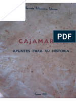 Cajamarca Apuntes para Su Historia Parte...