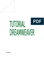 12434348 Tutorial Basico DreamWeaver