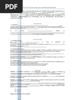 Formato de Contrato de Consultoría y Asesoría Especializada