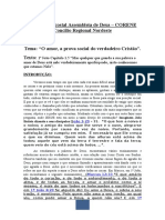 Amor a Marca Social Do Verdadeiro Cristão - Apostila