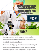 Hazard Analysis Critical Control Point (HACCP)