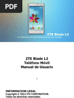 Manual de Usuario ZTE BLADE L2 PDF