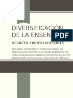 Diversificación de La Enseñanza