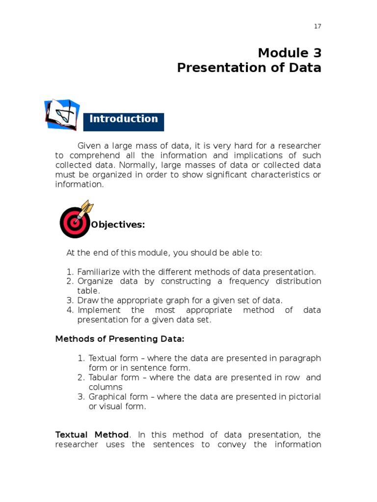 Module 3 Pdf Histogram Chart