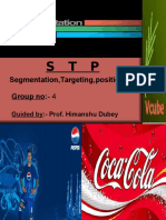 STP Analysis of Pepsi and Coca-Cola