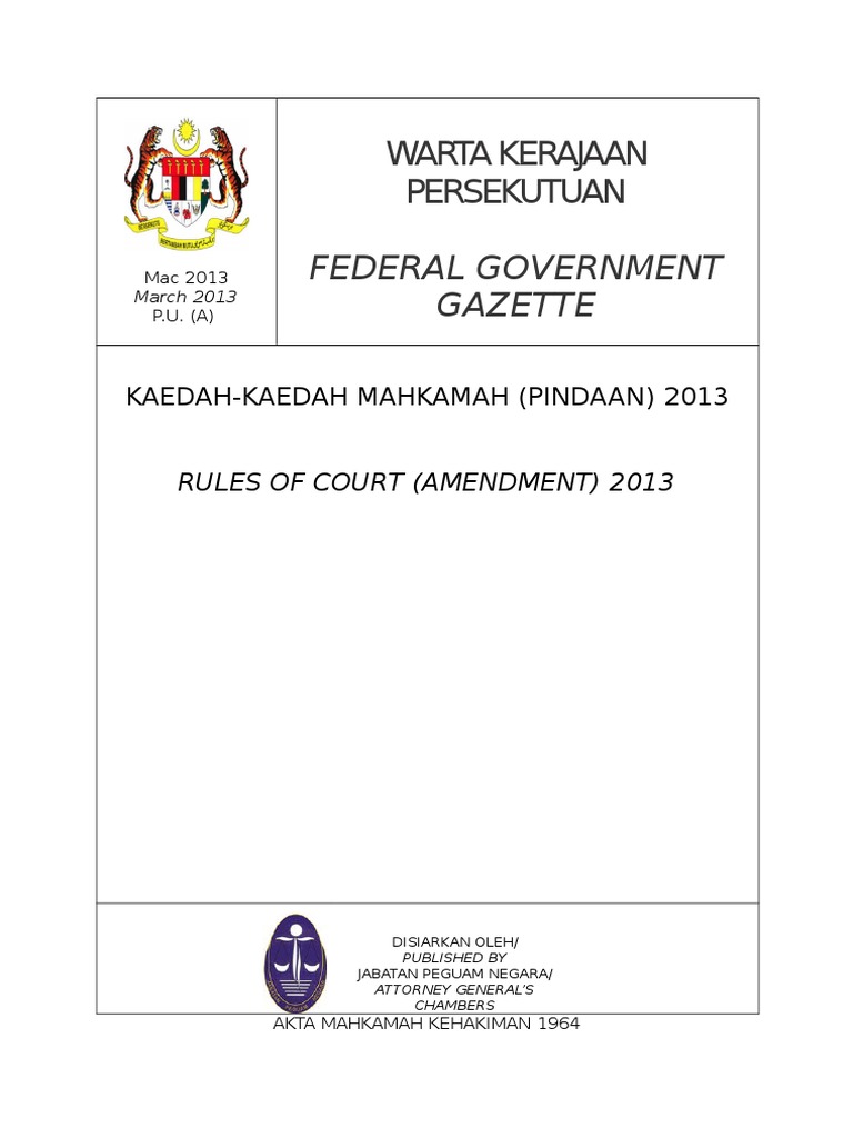 Afidavit Tambahan Surat Keizinan Pengangkatan