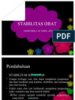 Stabilitas Obat